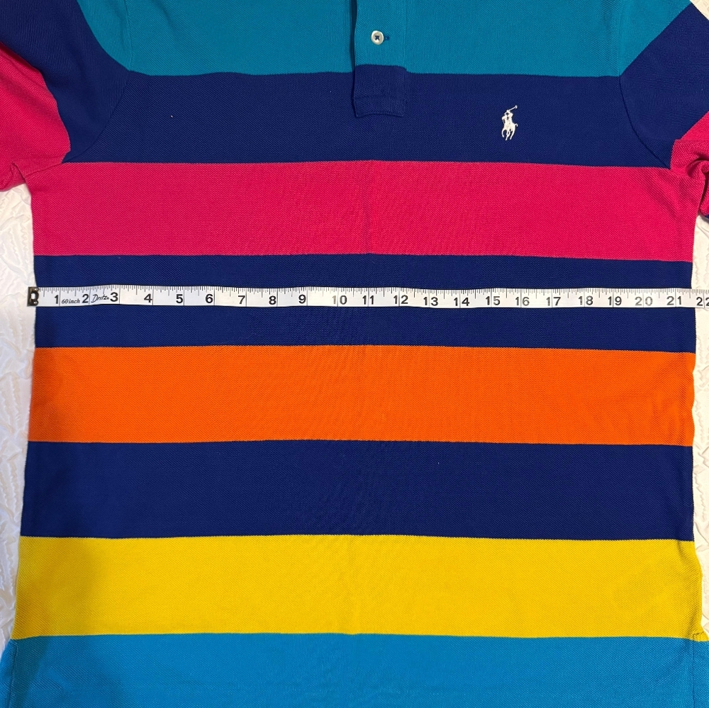 Polo by Ralph Lauren Men's Bold Striped Polo - Picture 5 of 5